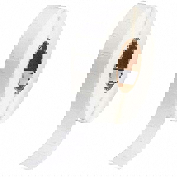 Label Maker Label: White, Nylon, 1-3/4